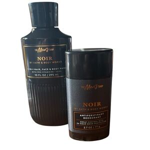 Bath & Body Works Men's Collection Noir Grooming Products (Body Wash/ Deodorant)